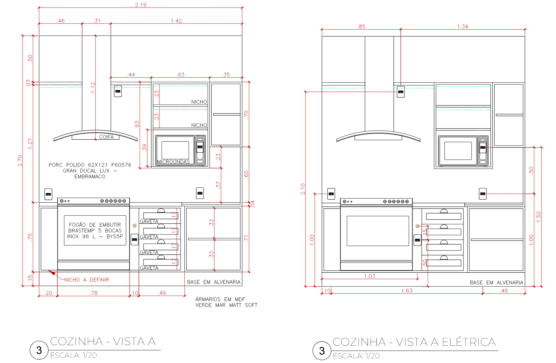 Kitchen Elevation 1